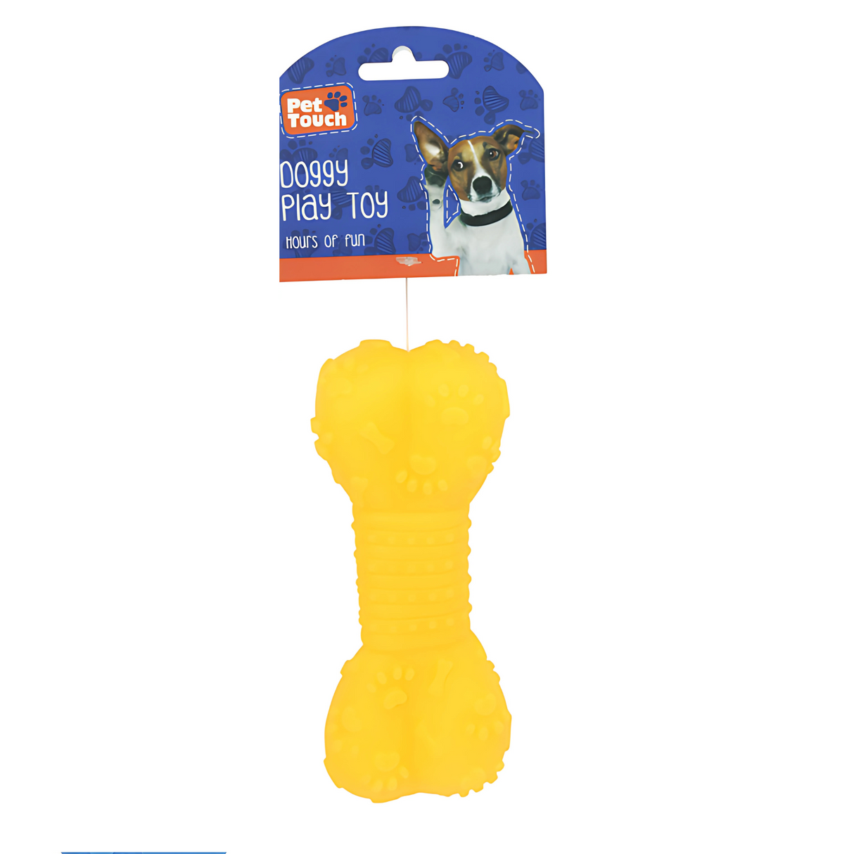 Pet Touch Squeaky Bone Assorted Dog Toy (HT6547)