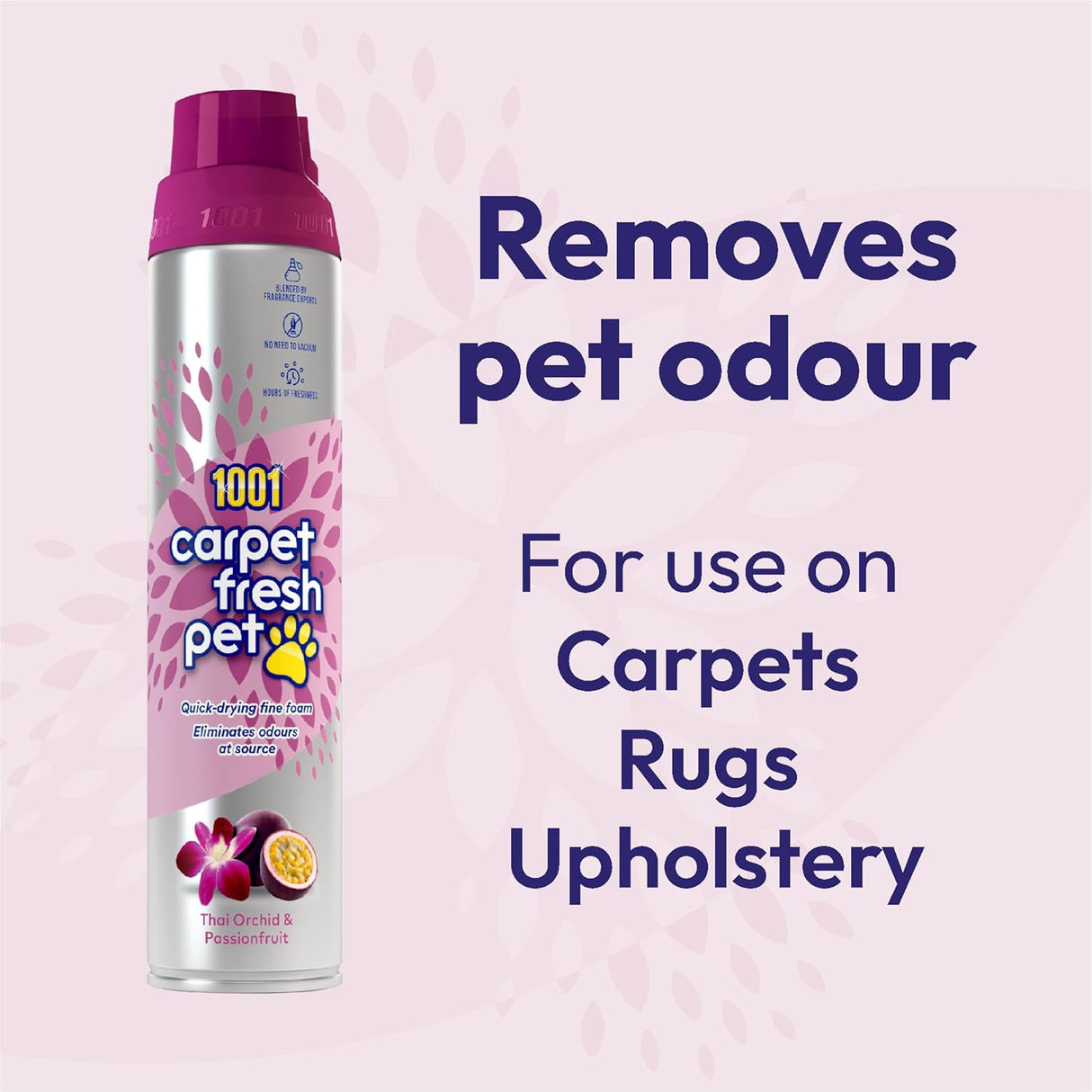 1001 Carpet Fresh Soft Thai Orchid & Passionfruit 300ml