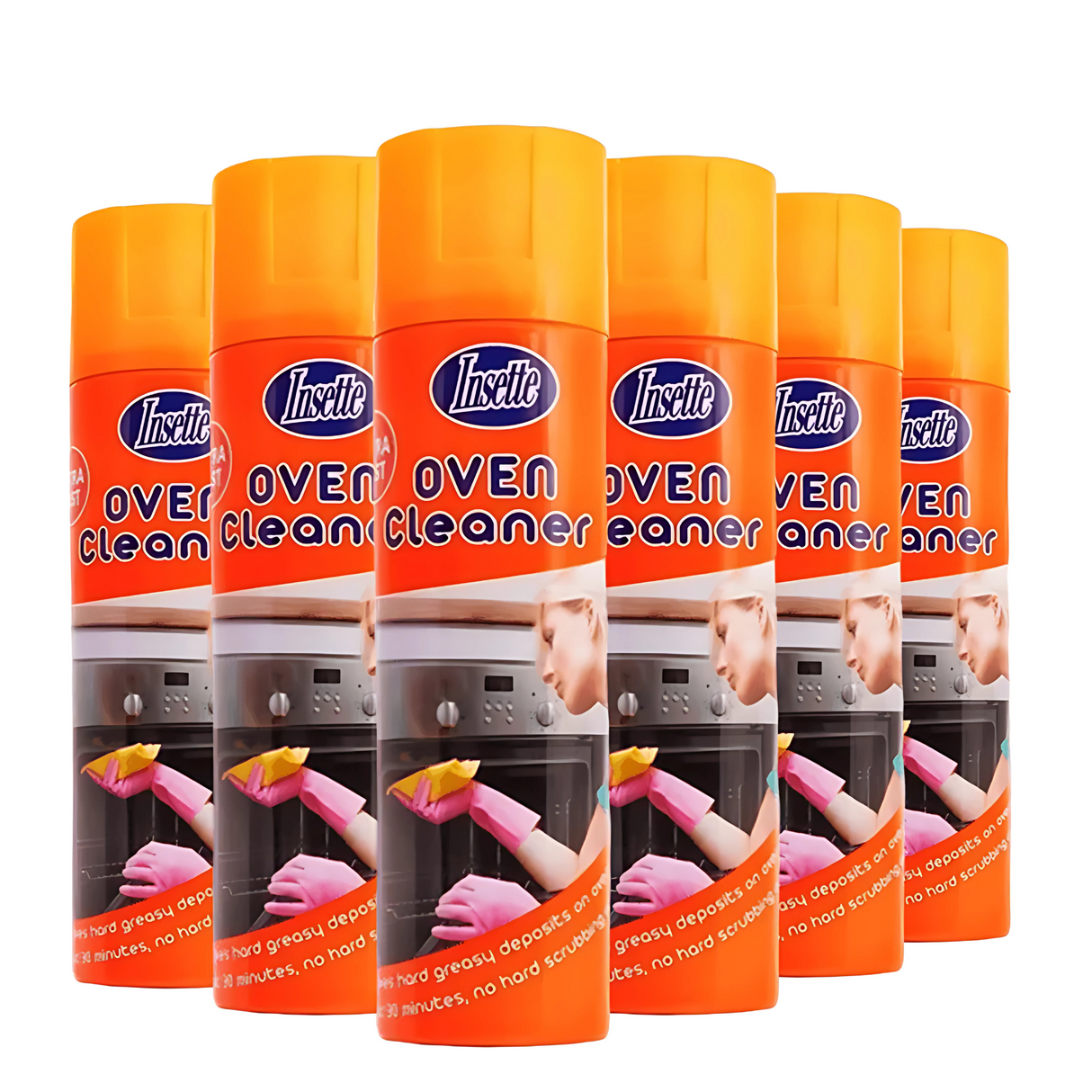 Insette Oven Cleaner 500ml - Pack of 6