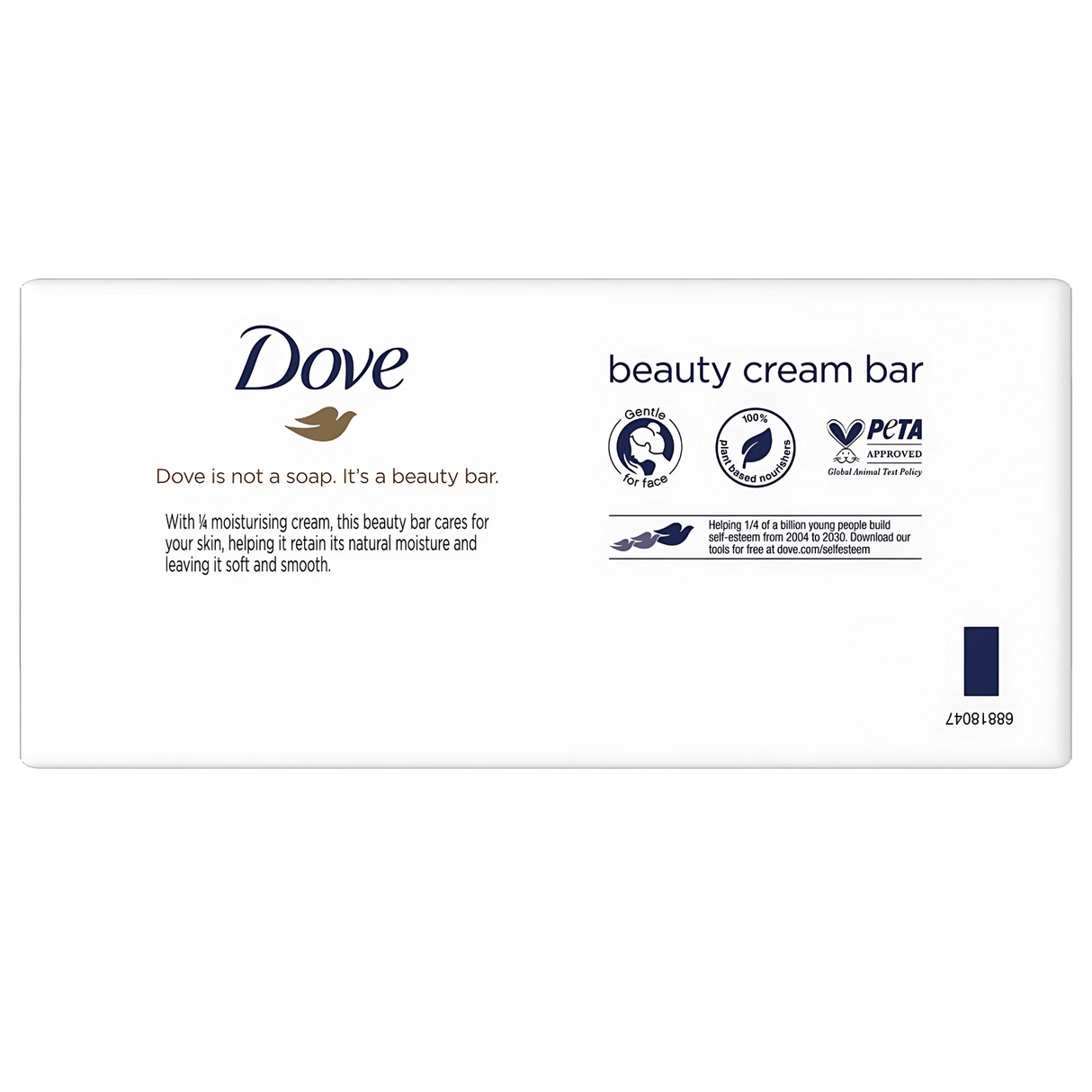 Dove Original Beauty Cream Bar 90g Multipack of 6