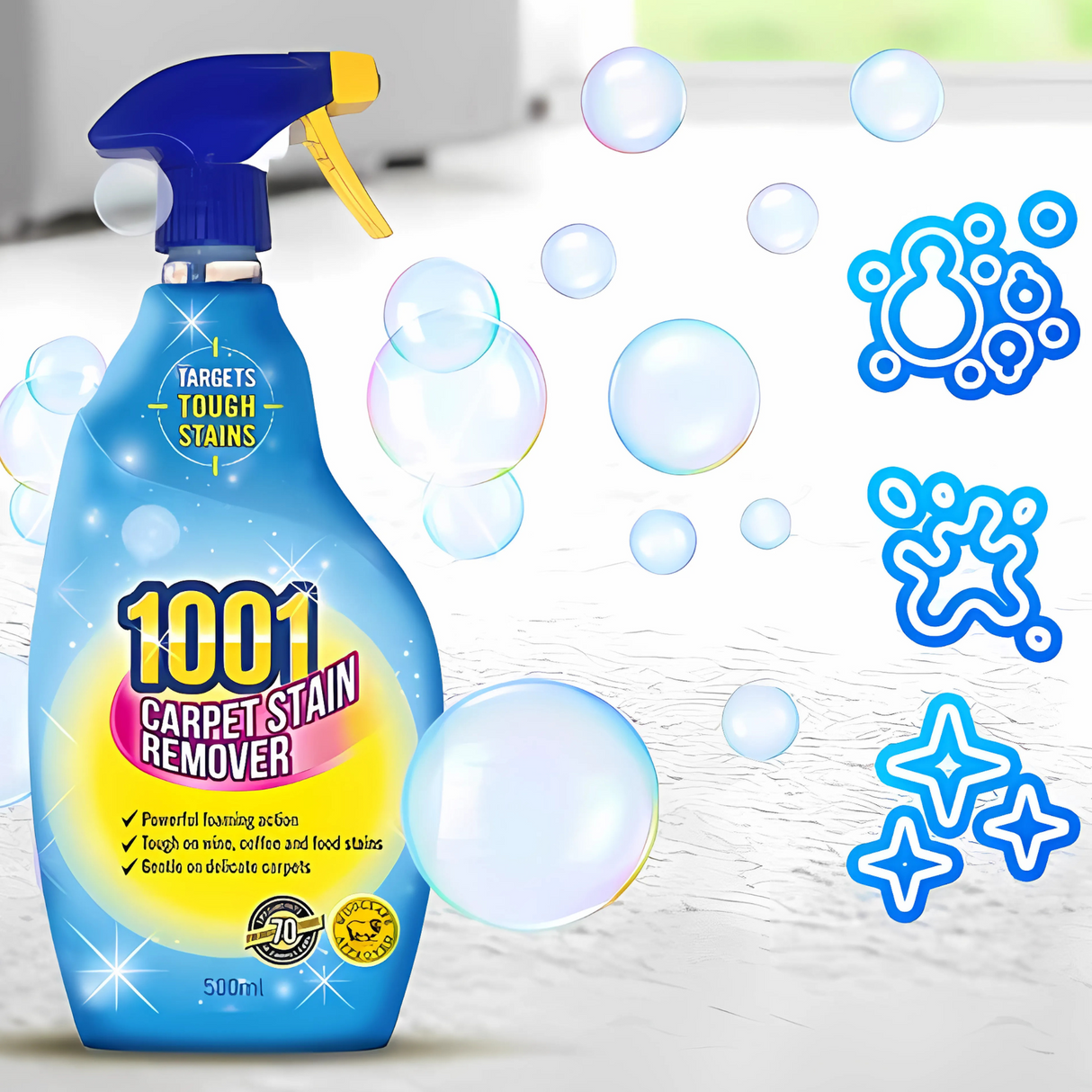 1001 Carpet Stain Remover 500ml – Trigger Spray