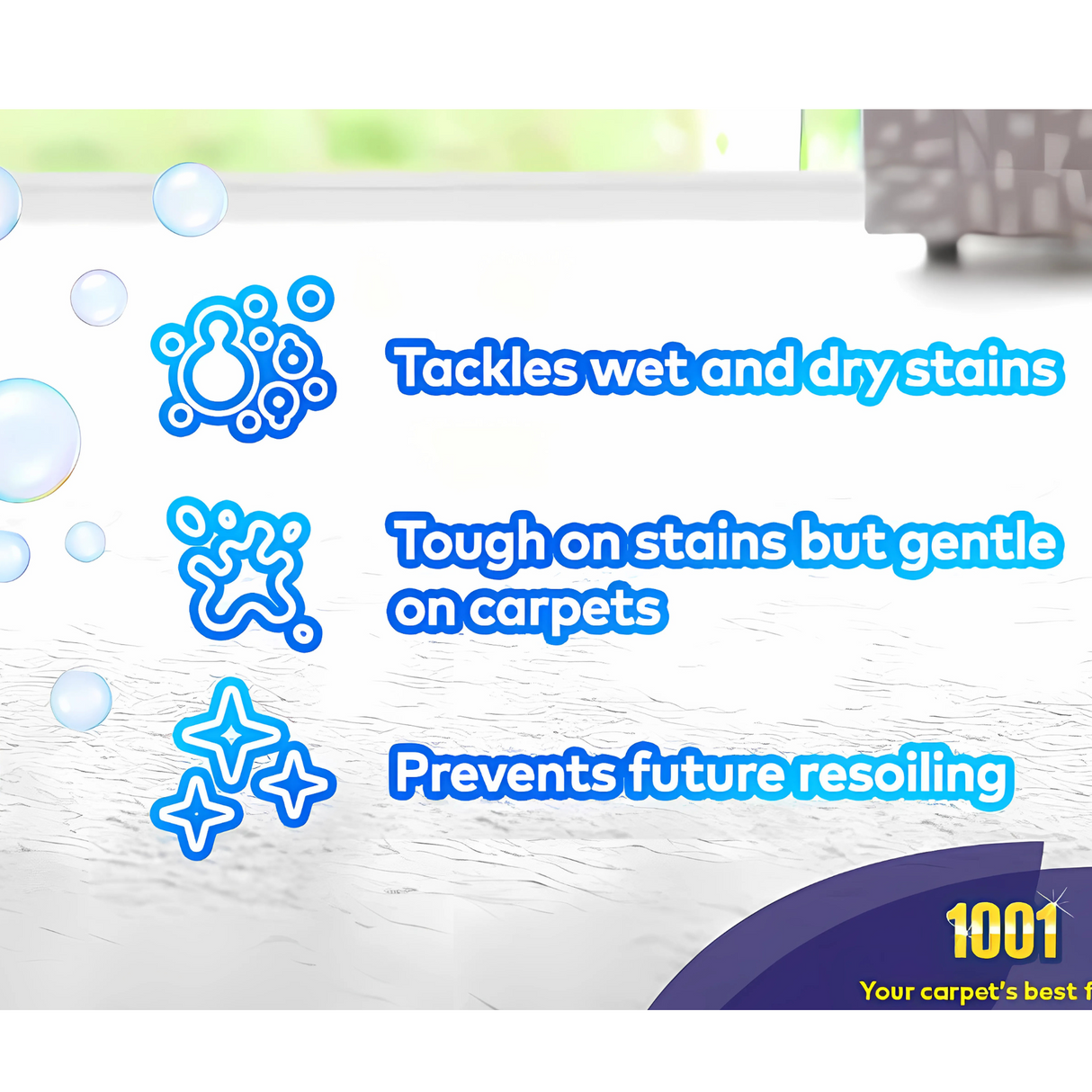 1001 Carpet Stain Remover 500ml – Trigger Spray