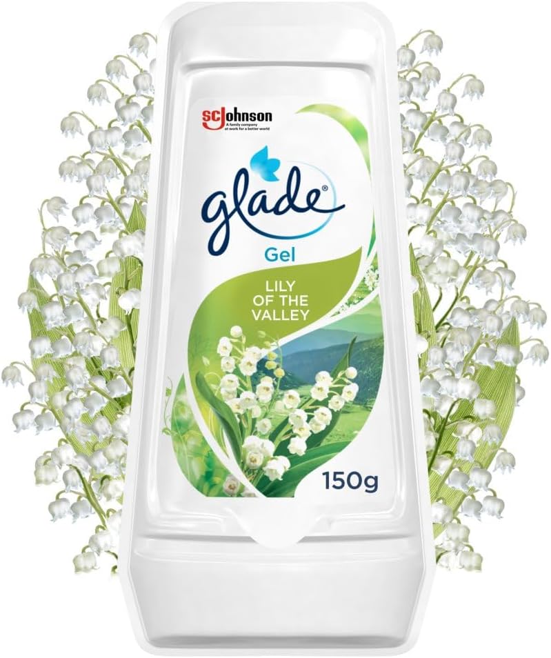 Glade Solid Gel Lily of the Valley Air Freshener 150g