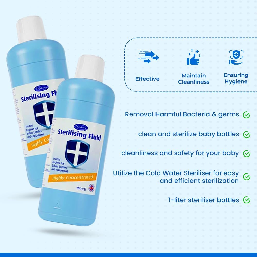 Dr Johnson's Sterilising Fluid 1L
