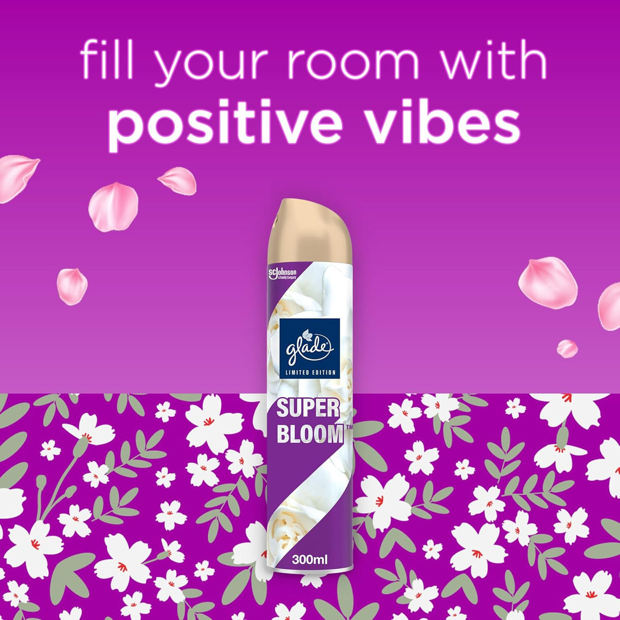 Glade Super Bloom Air Freshener 300ml