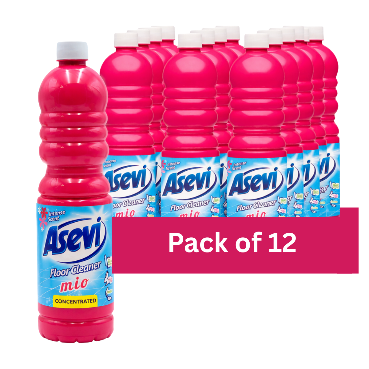 Asevi Mio Floor Cleaner 1 Litre | Pack of 12