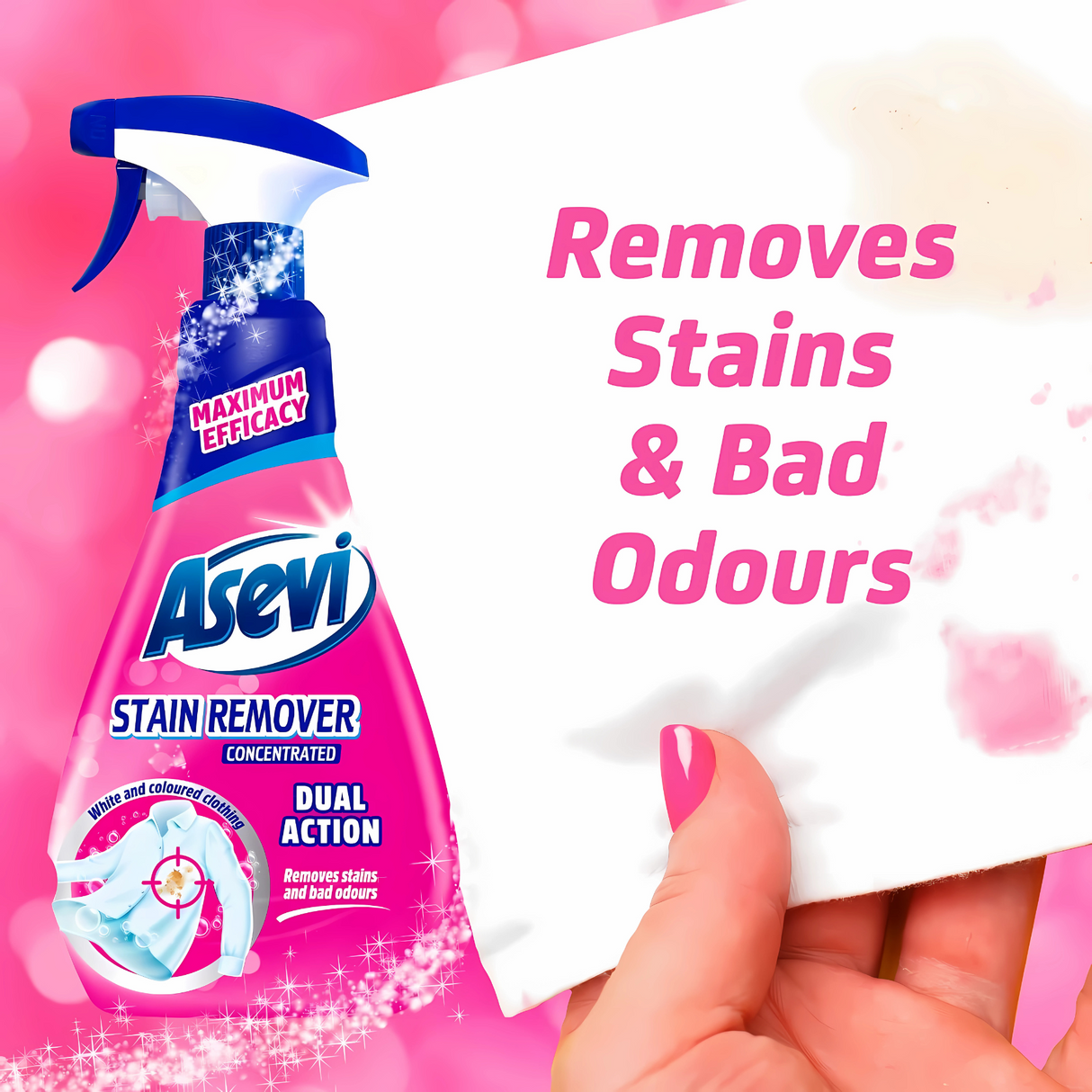 Asevi Stain Remover Concentrated Spray 720ml