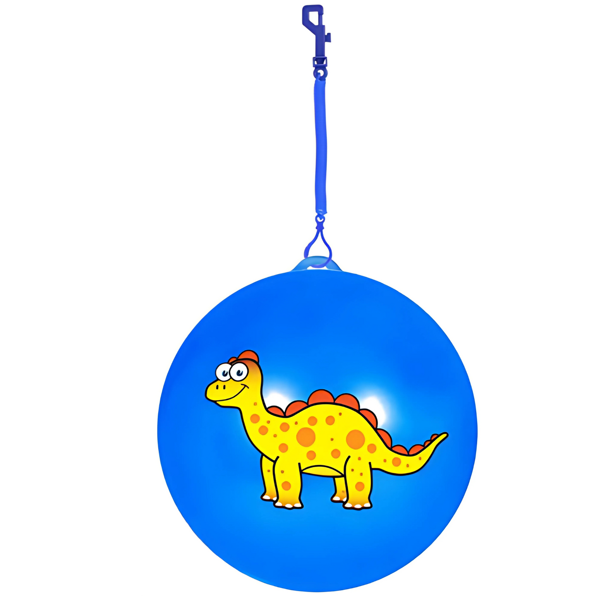 Assorted Dinosaur PVC Football Keychains 90g