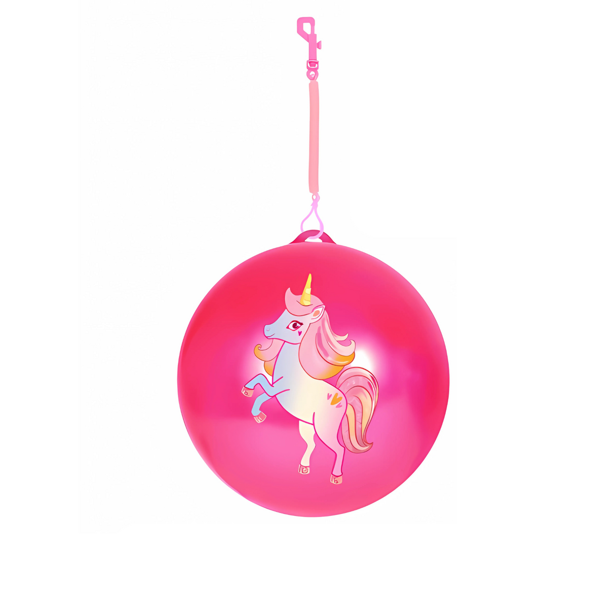 Assorted Unicorn PVC Football Keychains 90g