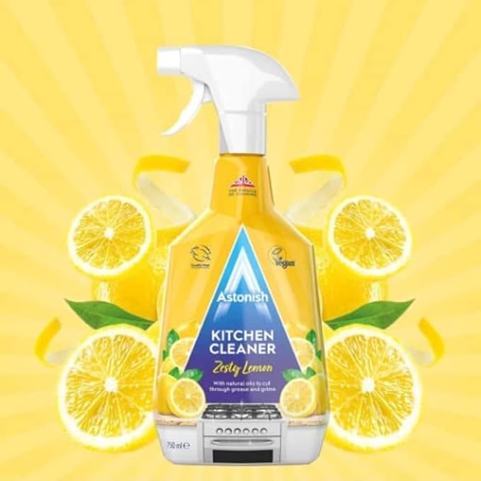 Astonish Kitchen Cleaner Zesty Lemon 750ml