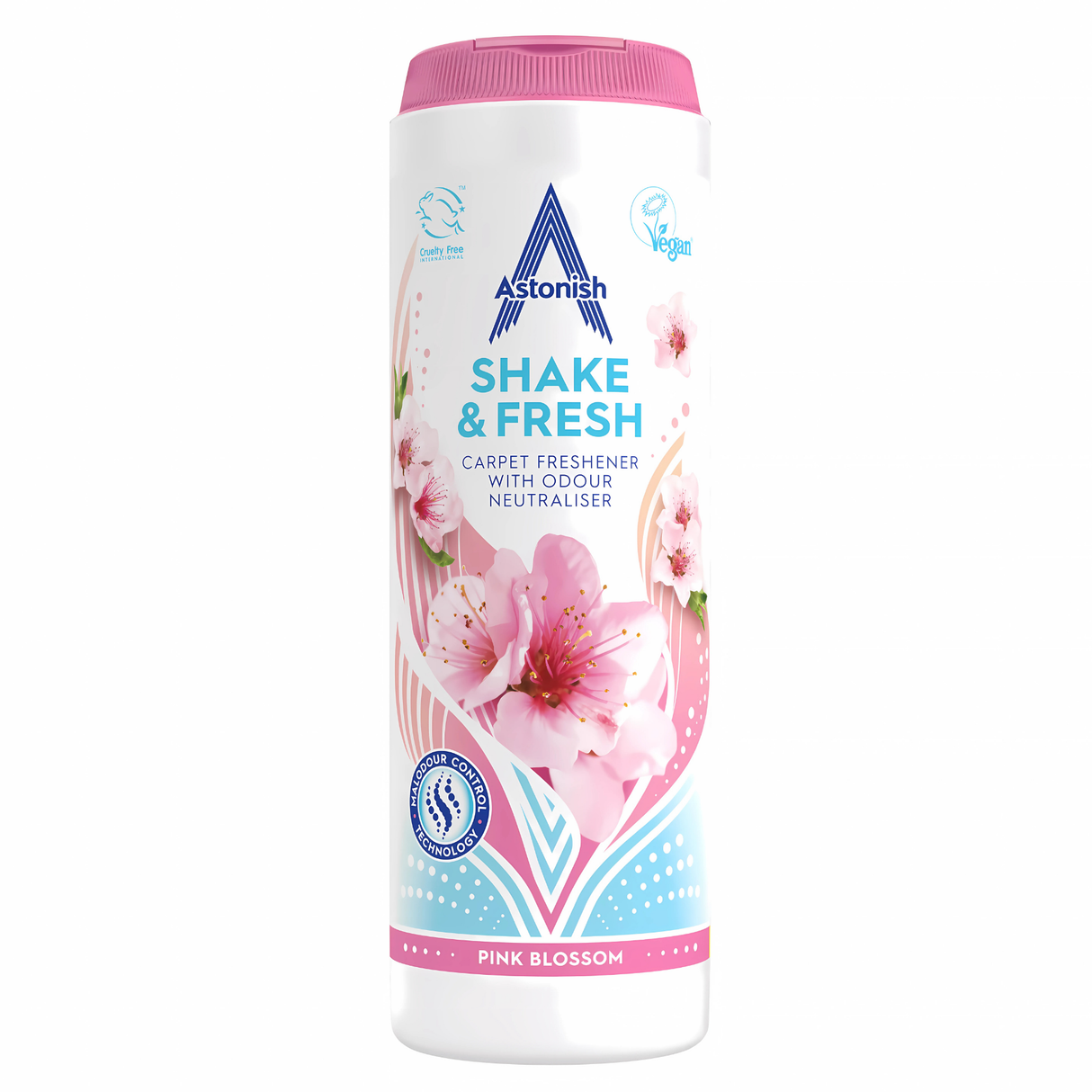 Astonish Shake & Fresh Carpet Freshener Pink Blossom 350g