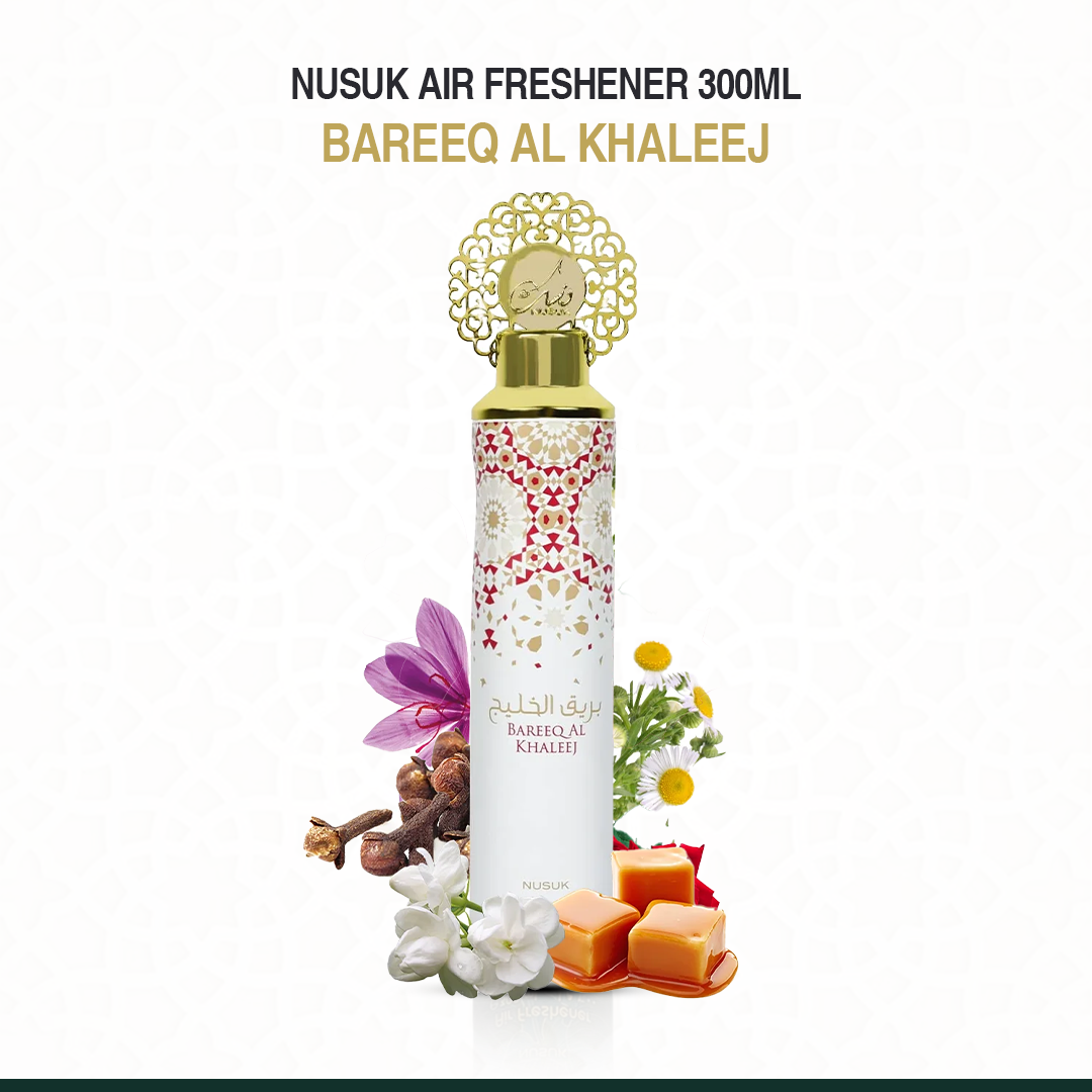 Nusuk Bareeq Al Khaleej Air Freshener 300ml