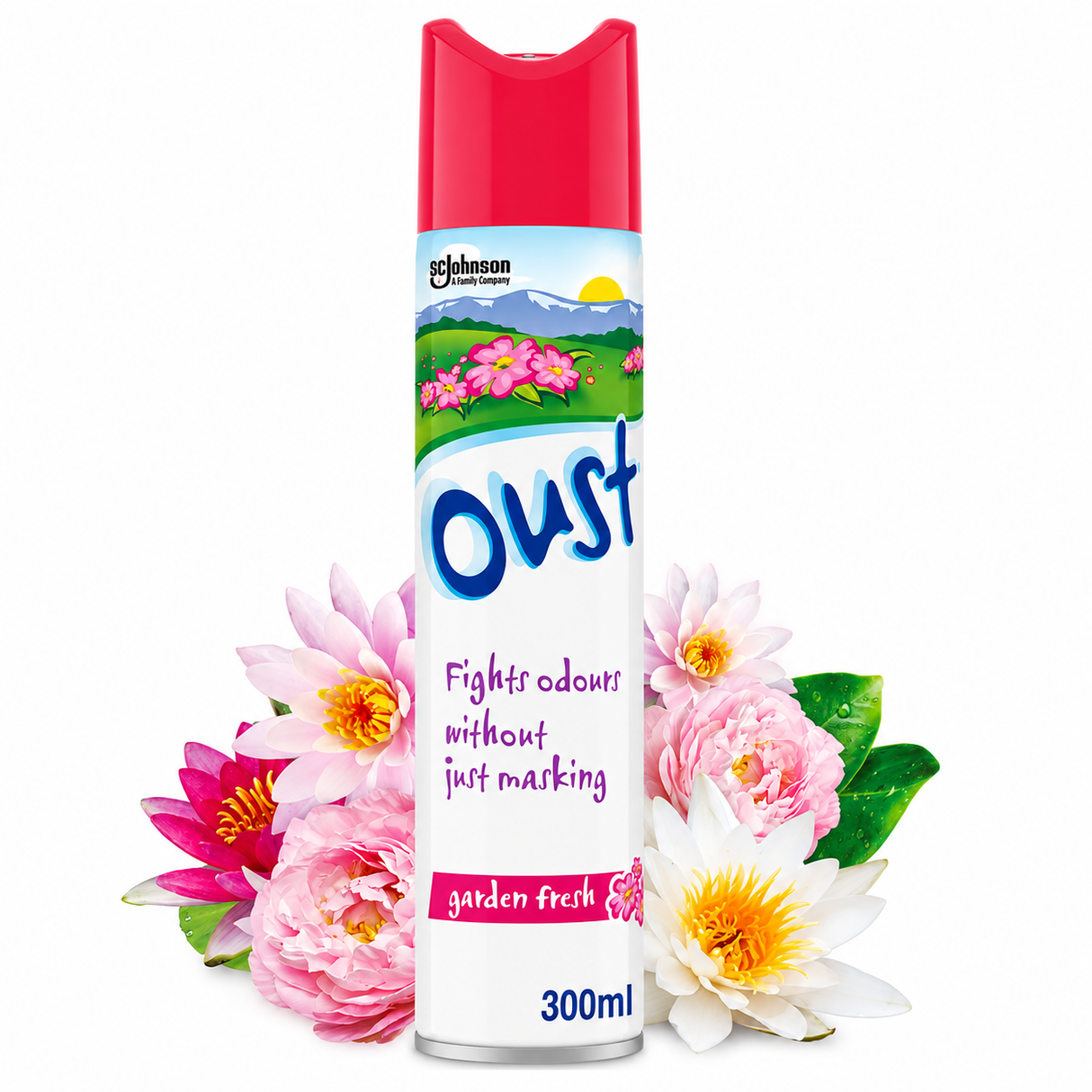 Oust Odour Eliminator Garden Fresh Air Freshener 300ml