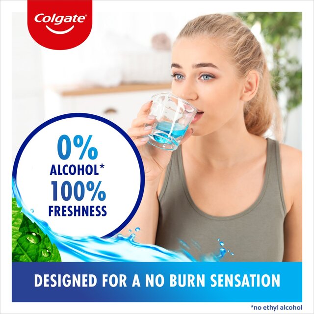 Colgate Plax Cool Mint Alcohol Free Mouthwash 200ml