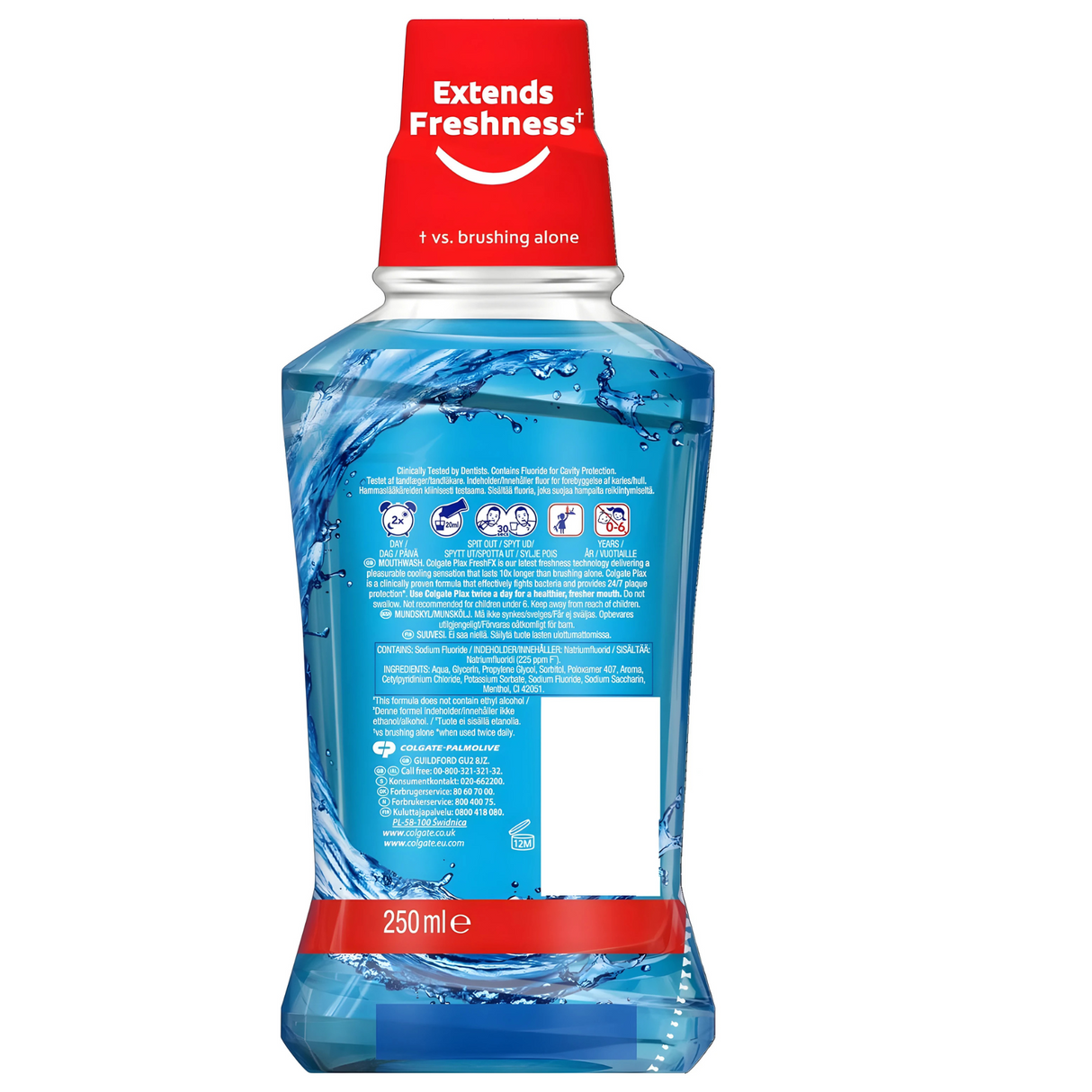 Colgate Plax Mouthwash Cool Mint 250ml