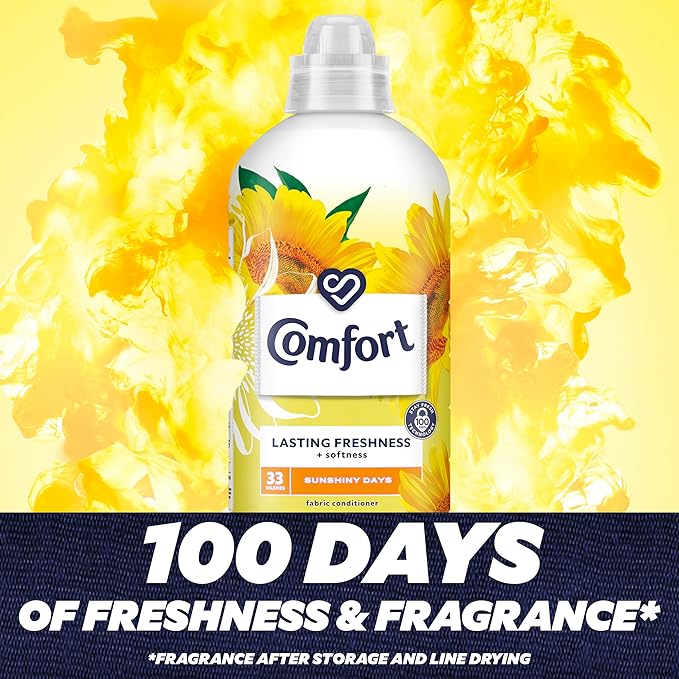 Comfort Fabric Conditioner Sunshine 990ml 33 Washes