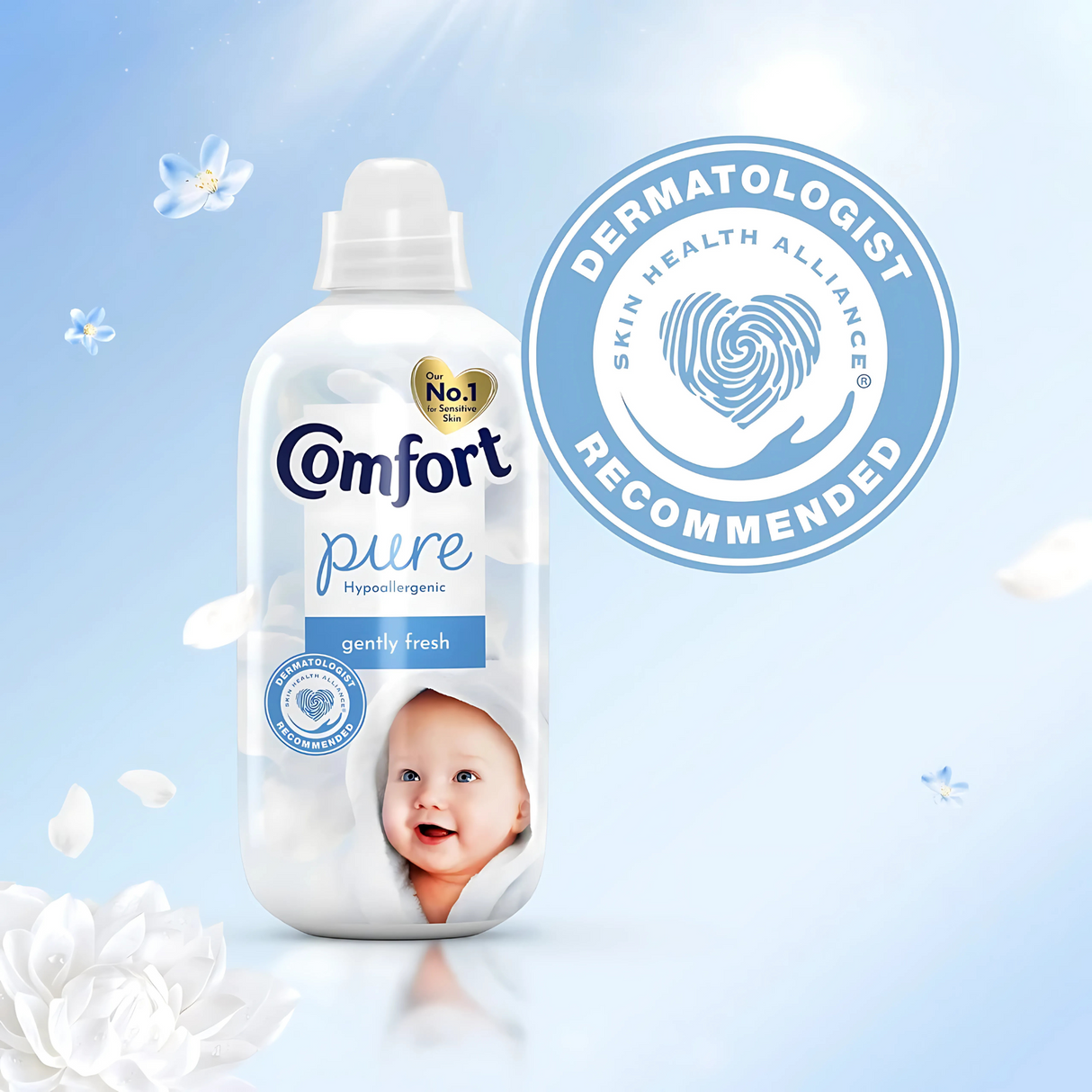 Comfort Fabric Pure Conditioner 990ml 33 Washes