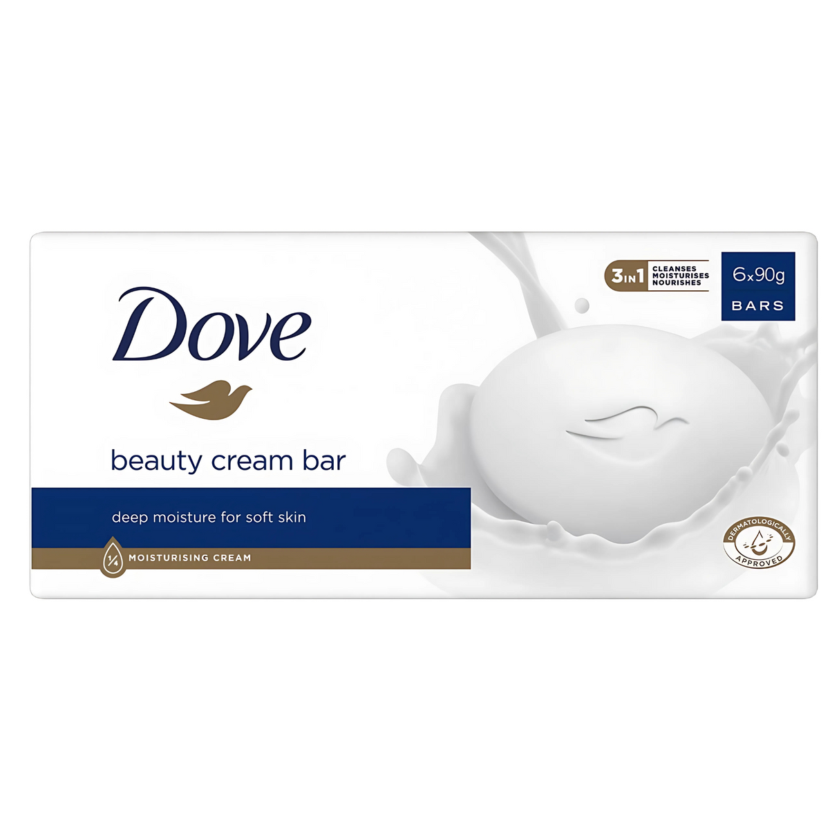 Dove Original Beauty Cream Bar 90g Multipack of 6