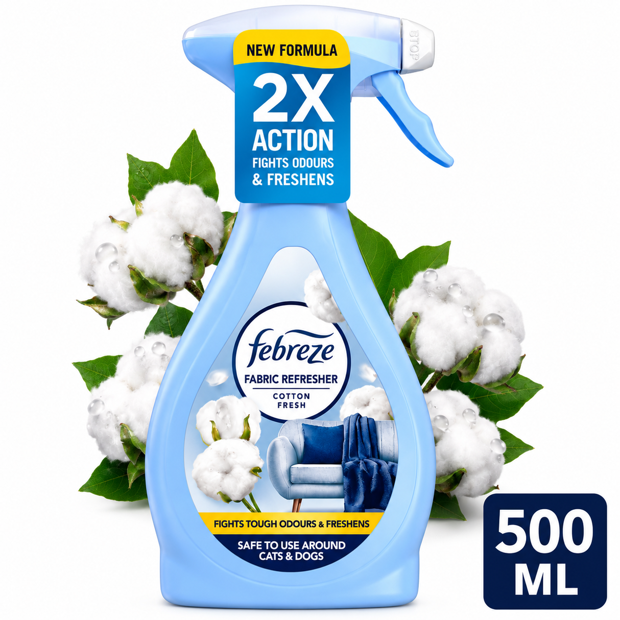Febreze Fabric Refresher Cotton Fresh 500ml