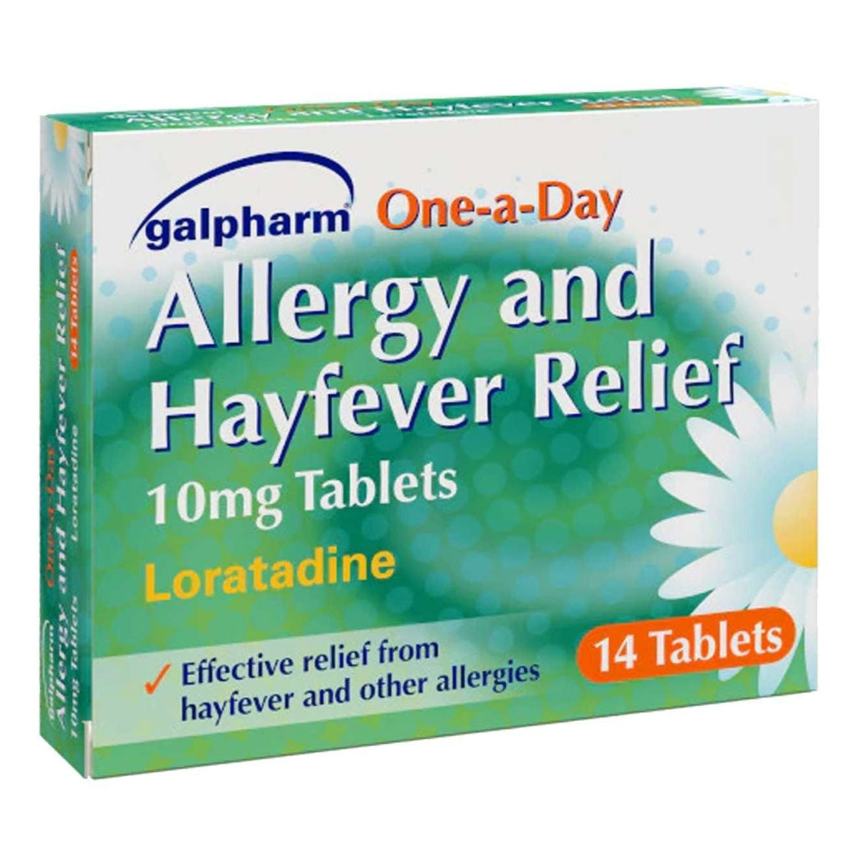 Galpharm Allergy and Hayfever Relief 10mg Loratadine Tablets 14s