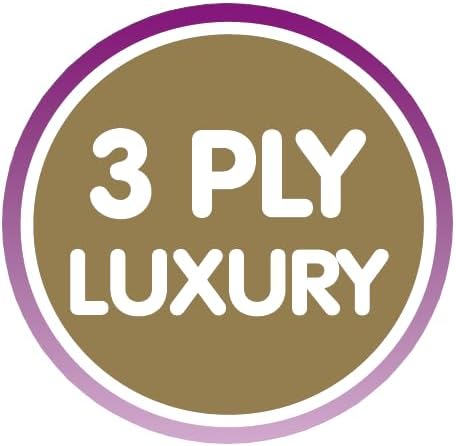 Gentille Quilted 3ply Soft White Toilet Rolls - Pack of 9 Rolls