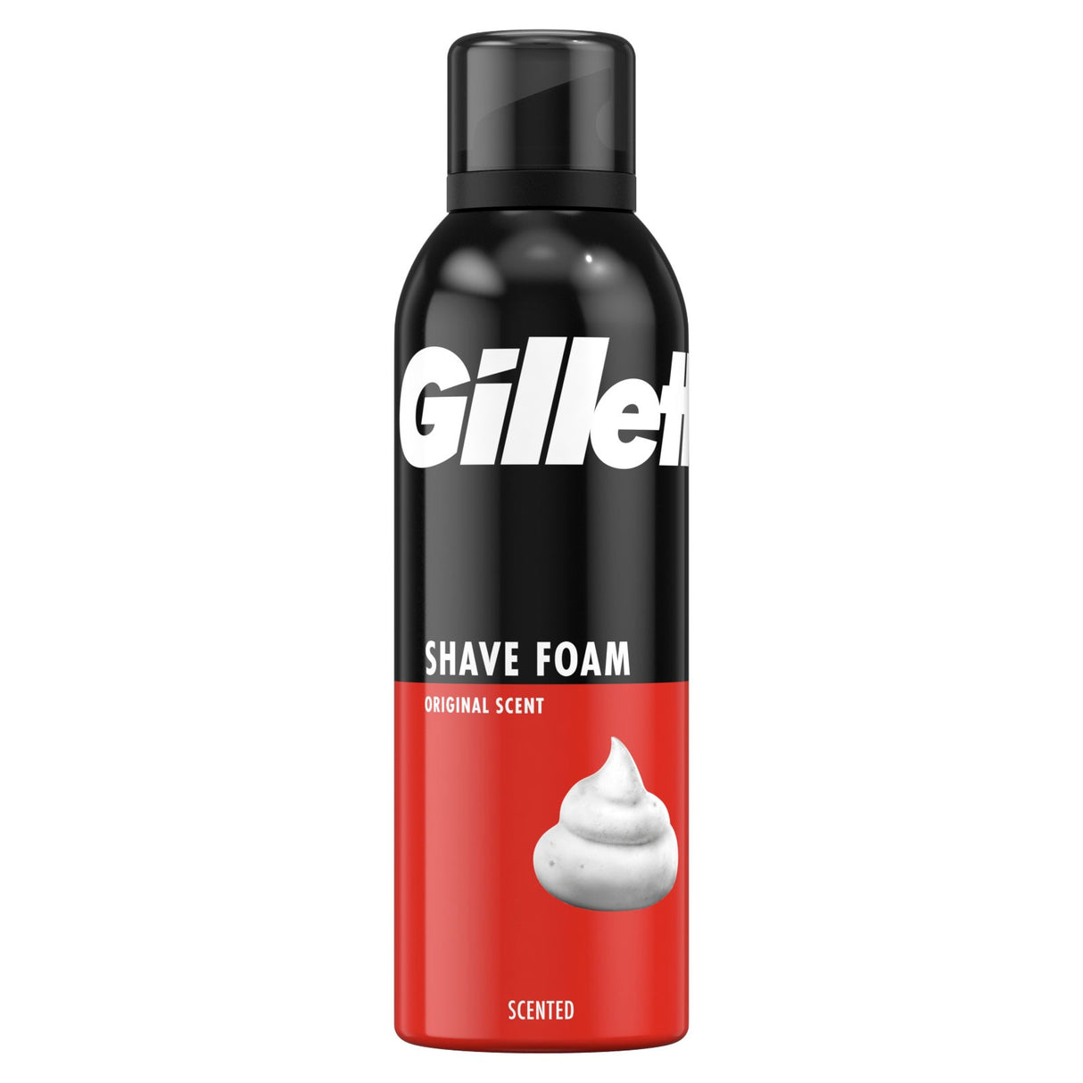Gillette Regular Shaving Foam 200ml | Pack of 6