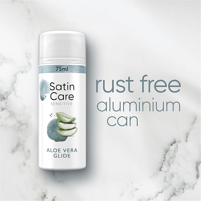 Gillette Satin Care Sensitive Shave Gel 200ml