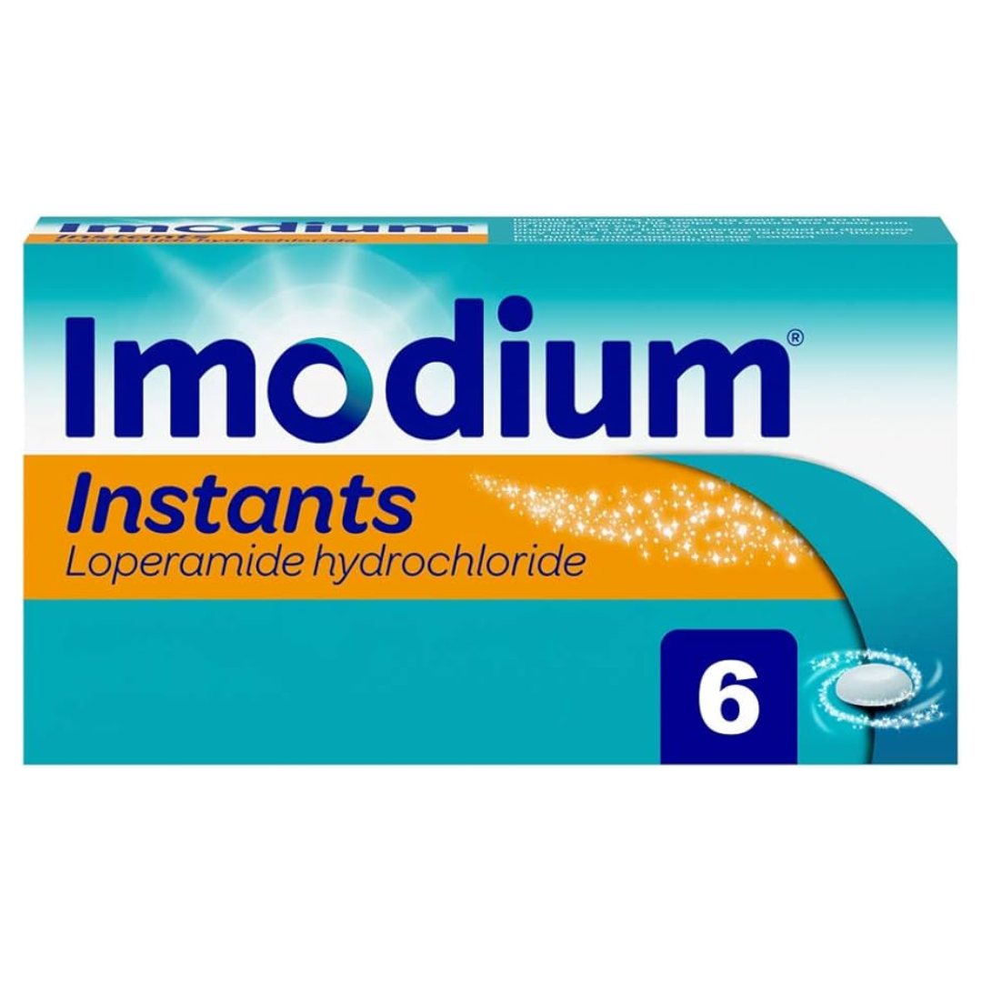 Imodium Instants Diarrhoea Relief Loperamide Melts 6s