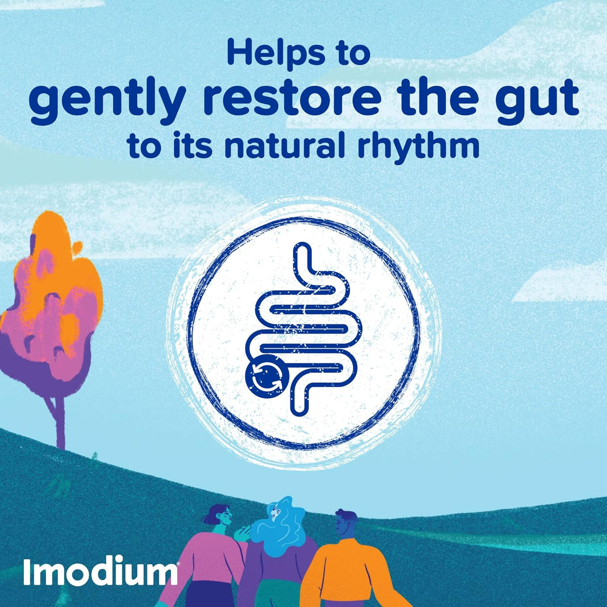 Imodium Original Diarrhoea Relief 2mg Loperamide Capsules 6s