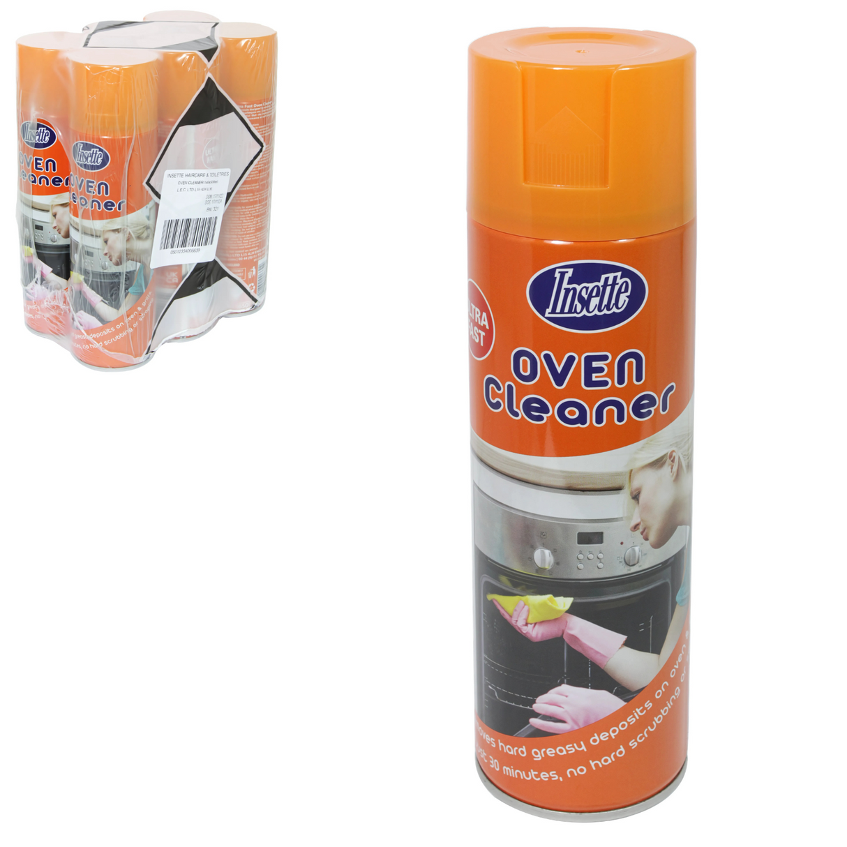 Insette Oven Cleaner 500ml - Pack of 6