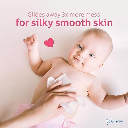 Johnson's Gentle All Over Baby Wipes 72s