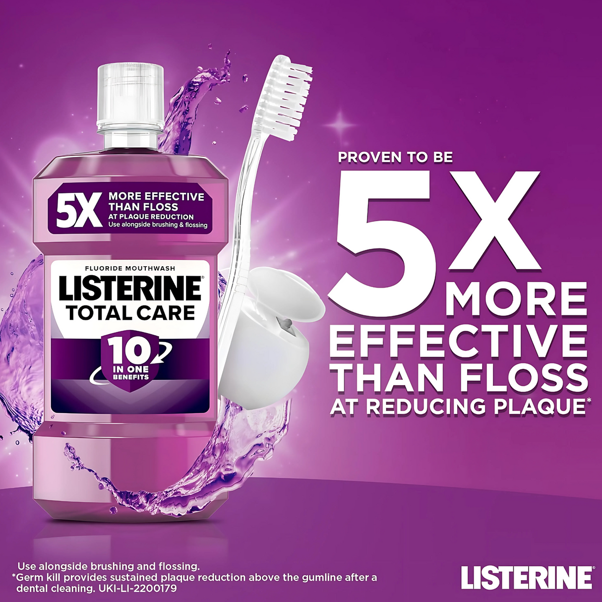 Listerine Total Care Mouthwash 250ml3
