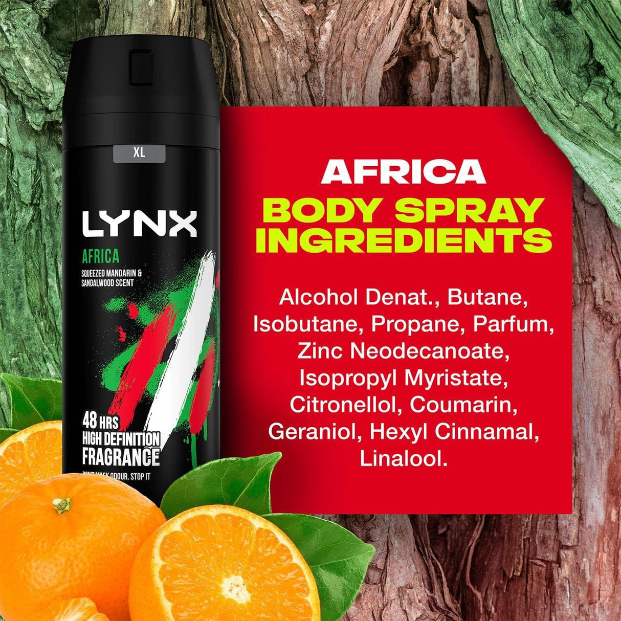 Lynx Body Spray XL Africa 200ml
