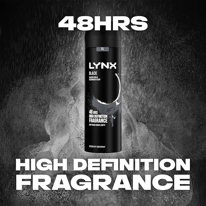 Lynx Body Spray XL Black 200ml