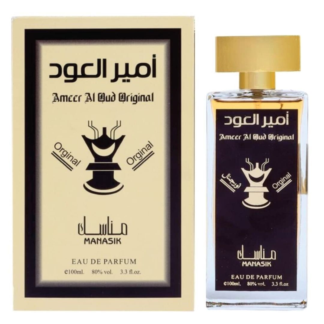 Ameer al Oud Original (For Men EDP) Eau De Parfum 100ml By Manasik