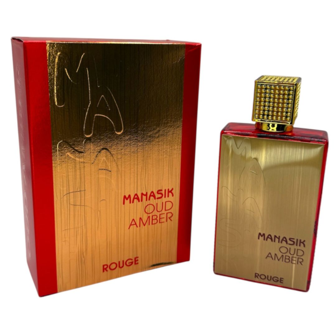 Oud Amber Rouge (For Unisex EDP) Eau De Parfum 100ml By Manasik