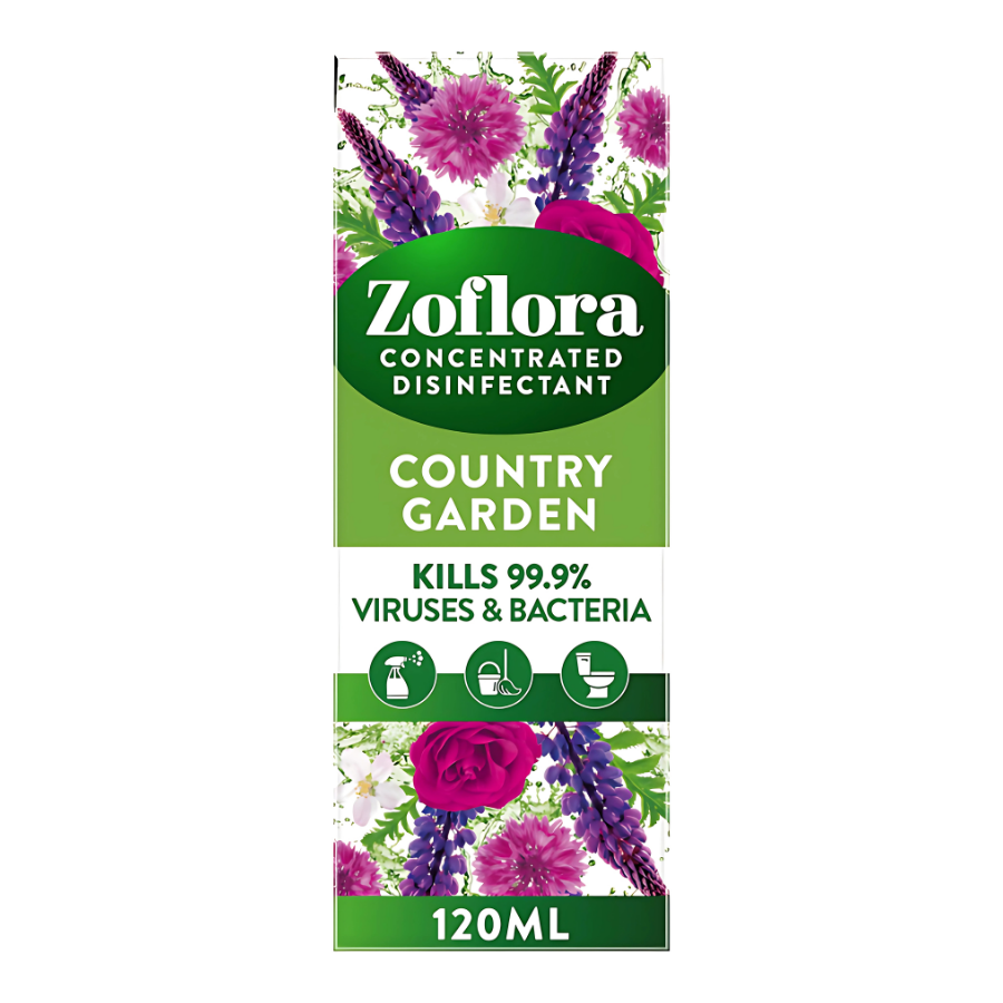 Zoflora Concentrated Disinfectant Country Garden 120ml