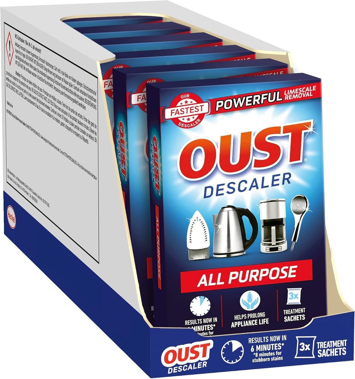 Oust All Purpose Descaler 3 Sachets | Pack of 6