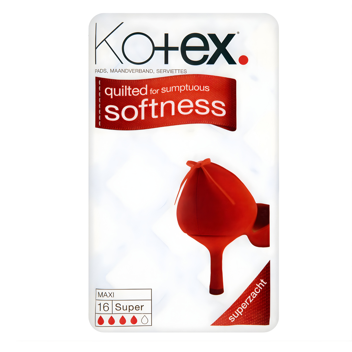 Kotex Maxi Super Pads 16s