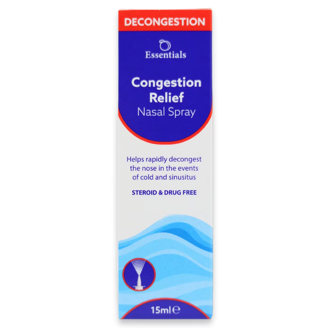 Peach Essentials Congestion Relief Nasal Spray 15ml