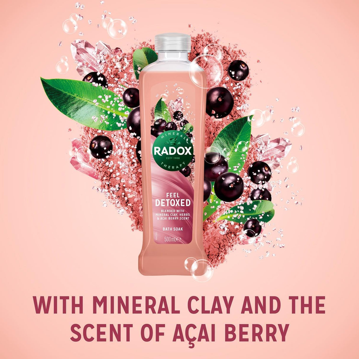 Radox Feel Detoxed Bath Soak 500ml