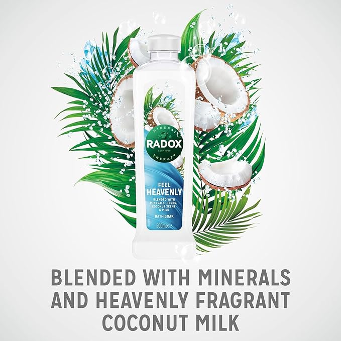 Radox Feel Heavenly Bath Soak 500ml