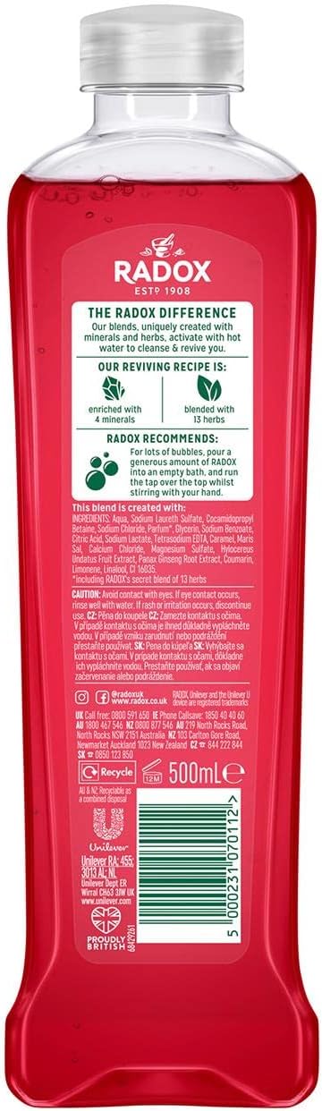 Radox Muscle Therapy Bath Soak 500ml