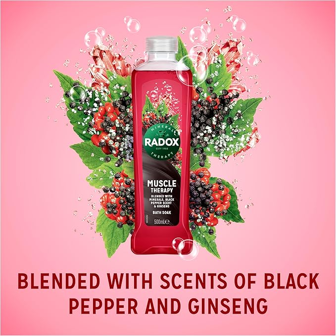 Radox Muscle Therapy Bath Soak 500ml