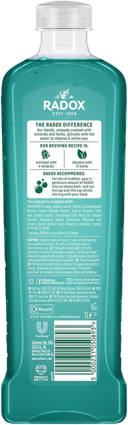 Radox Stress Relief Bath Soak 500ml