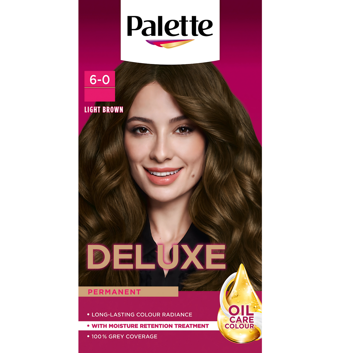 Schwarzkopf Palette Deluxe 6-0 Light Brown Hair Dye
