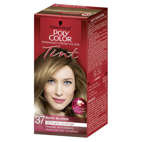 Schwarzkopf Poly Color Tint 37 Dark Blonde Hair Dye