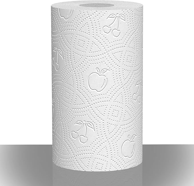 Splash 2Ply White Kitchen Rolls - Pack of 4 Rolls