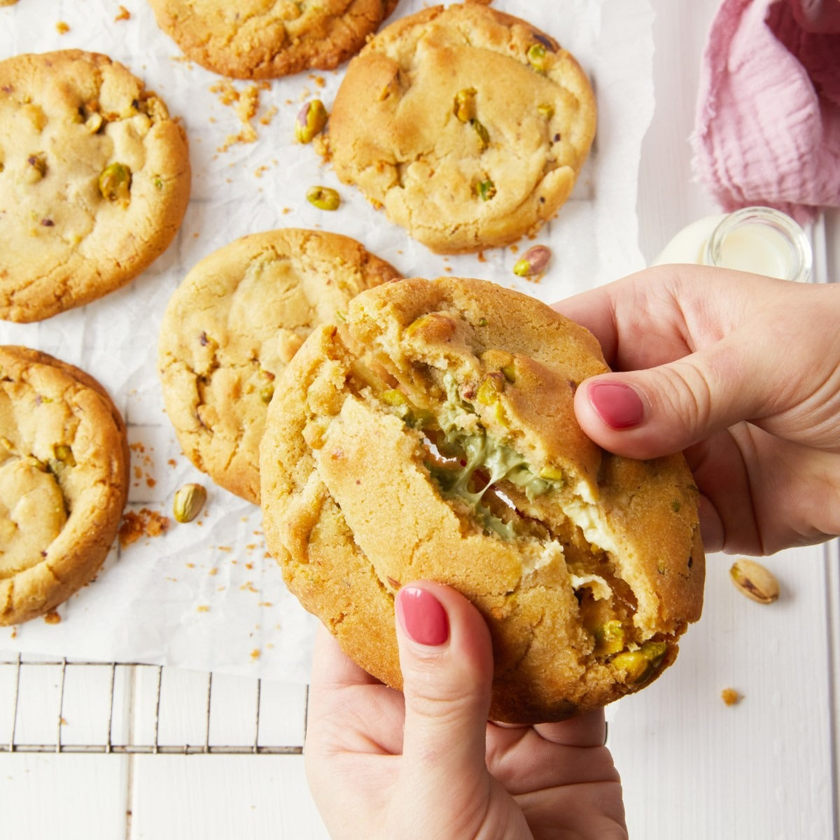 Stuffed Pistachio Cookies – Sweeter by the Season