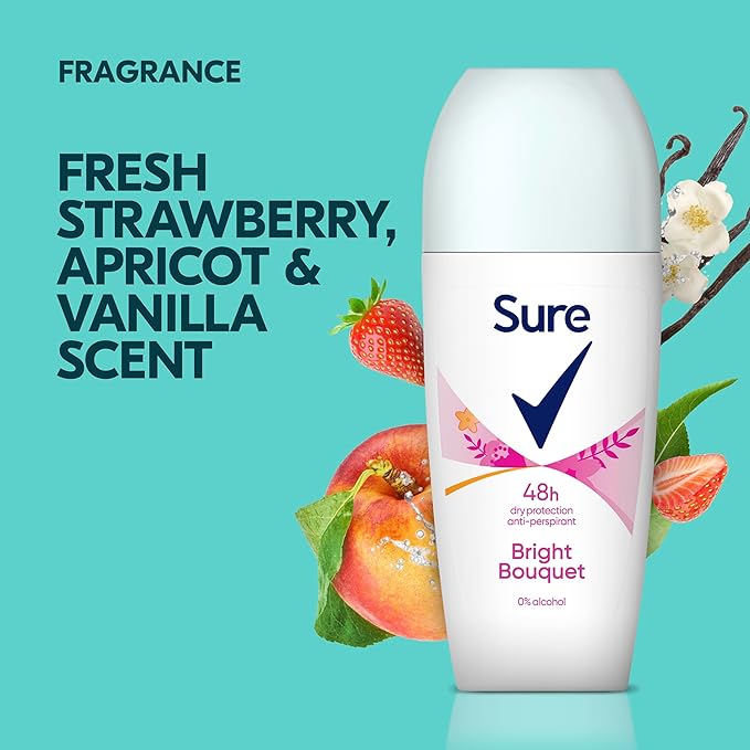 Sure Women Bright Bouquet Antiperspirant Deodorant Roll On 50ml